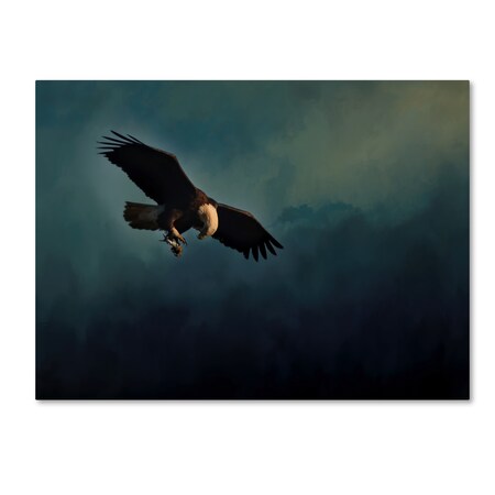 Trademark Fine Art Jai Johnson 'Fishing At Dusk' Canvas Art, 18x24 ALI14766-C1824GG